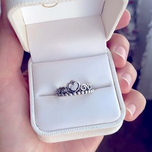 AUTHENTIC Pandora Princess Tiara Ring